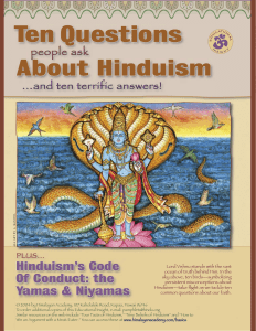 Ten Questions About Hinduism