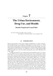 The Urban Environment, Drug Use, and Health