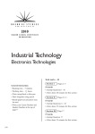 Industrial Technology Electronics Technologies