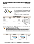 Banner SB12 Series Emitters/Receivers Pair