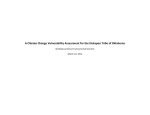 A Climate Change Vulnerability Assessment for the Kickapoo Tribe
