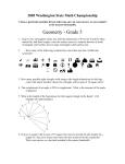 Geometry - Grade 5 a b h l m o p q u C F J N R S Zd e i m n s t v w x