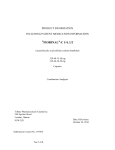 Product Monograph Template - Standard