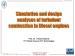 Diesel Engine Simulation with ILDM Chemistry