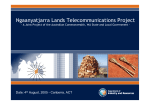 Ngaanyatjarra Lands Telecommunications Project