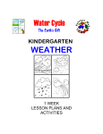 KINDERGARTEN WEATHER - Math/Science Nucleus