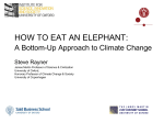 HOW TO EAT AN ELEPHANT: