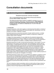 Consultation documents - World Health Organization