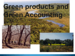 Green Products and Green Accounting