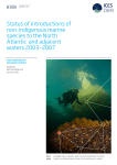 Status of introductions of non-indigenous marine species to