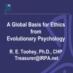 RET Global Basis for ethics - International Radiation Protection