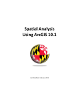 Spatial Analysis Using ArcGIS 10.1