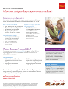 Why use a cosigner for your private student loan?