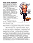 American Biography - Andrew Jackson