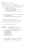 Finite Math section 1.3 Applications of linear functions Cost Function