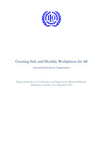 Creating Safe and Healthy Workplaces for All