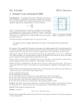 Φ21 Fall 2006 HW15 Solutions 1 Faraday`s Law and Induced EMF