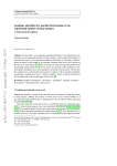 Analogue algorithm for parallel factorization of an exponential