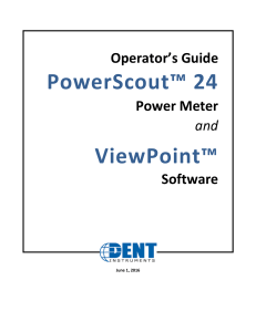PowerScout™ 24 ViewPoint