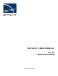 OP5360-2 User Manual - Opal-RT