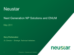 Next Generation NP Solutions - ENUM