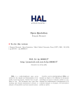 Open Quotation - Hal-SHS