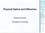 Physical Optics and Diffraction