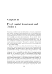 Chapter 14 Fixed capital investment and Tobins q