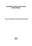 economic science for rural development - ESAF