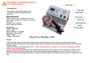 Mug Press Machine 2105 - Heat Press Machine,Heat Transfer