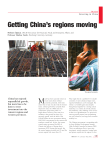 Getting China`s regions moving