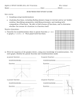 FUNCTIONS TEST STUDY GUIDE Test covers