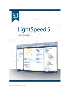 LightSpeed User Guide