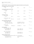 Math 25- Study Guide