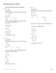 Factor the trinomial using the Zero Product Property. or