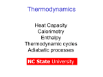 Calorimetry - NC State University