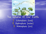 The Spheres of Our Earth