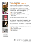 Fact Sheet Drinking and Alcohol - Canadian Public Health Association