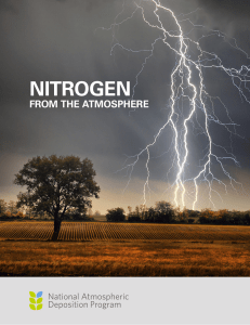 nitrogen - National Atmospheric Deposition Program
