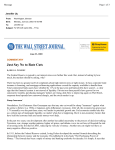 Just Say No to Rate Cuts - Lawrence Capital Management