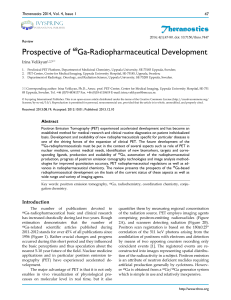 Theranostics Prospective of 68Ga-Radiopharmaceutical Development