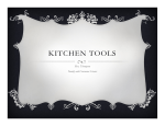 kitchen tools - Moore Public Schools