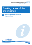 Treating cancer of the endometrium