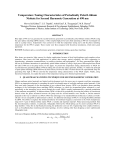 Temperature Tuning Characteristics of Periodically Poled Lithium