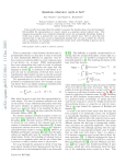 Quantum coherence: myth or fact?