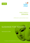 GCSE Drama Guidance for Teaching