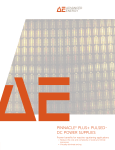Pinnacle® Plus+ Pulsed-DC Power Supplies