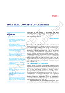 some basic concepts of chemistry