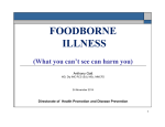 Foodborne Poisoning