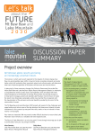 Lake Mountain Summary Discussion Paper PDF